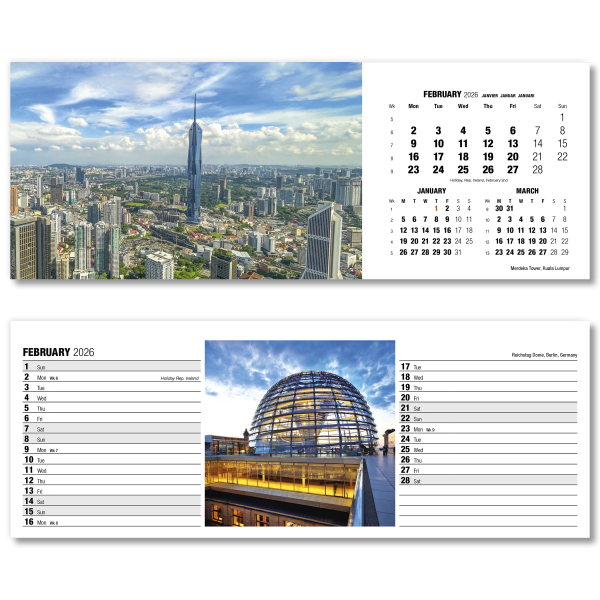 Grand Designs Desk Calendar
