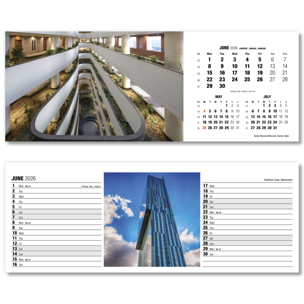 Grand Designs Desk Calendar
