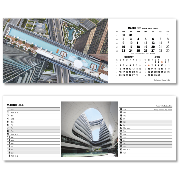 Grand Designs Desk Calendar