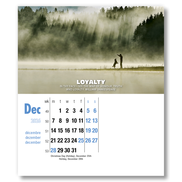 Inspirations CD Calendar