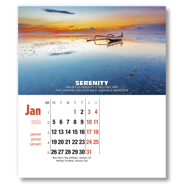 Inspirations CD Calendar
