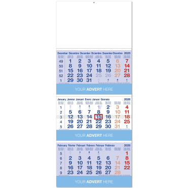 Large Tri-Monthly